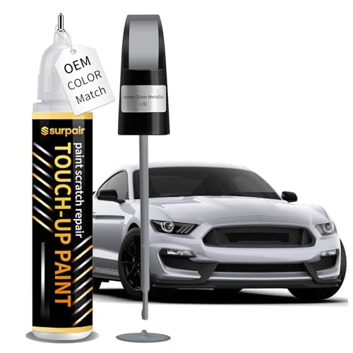 Iconic Silver Metallic Touch Up Paint for Ford