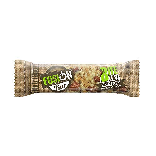 Nutrisport Fusion Bar Energy Almendra-Cacahuete 20Barritas 1 Unidad 100 G