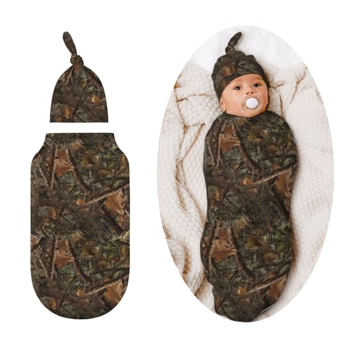 Camo Swaddle Blankets Newborn Receiving Blanket Baby Swaddle Wrap Soft