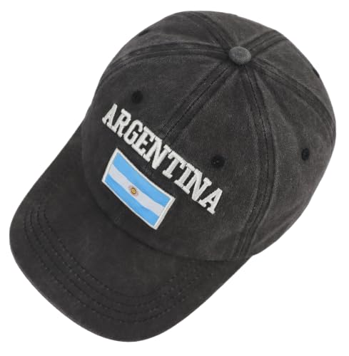 Image of USA Canada Italy Australia Argentina Brazil England France Colomabia Germany Mexico Spain Adjustable Flag Hats for Men Women