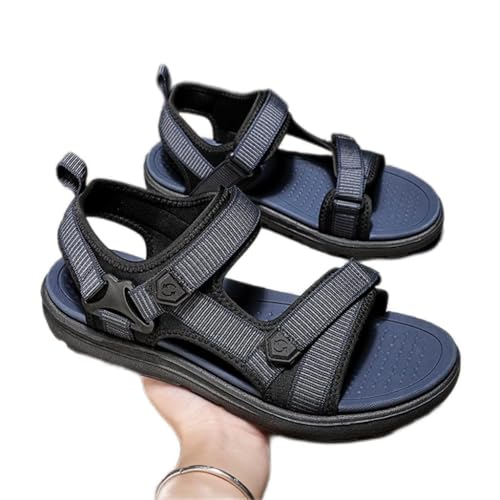 Men Sandals Leisure Beach Holiday Sandals Sneakers Men Shoes Outdoor Male Retro Casual Sandals(Blue,43 Code)