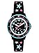 Produktbild s.Oliver Mädchen Analog Quarz Uhr mit Silikon Armband SO-3406-PQ,Schwarz-rosa
