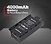 11.1V 4000mAh Li-Polymer Battery Large Capacity for Parrot Bebop 2 RC Drone Battery Rechargeable Battery Parts (1PCS)