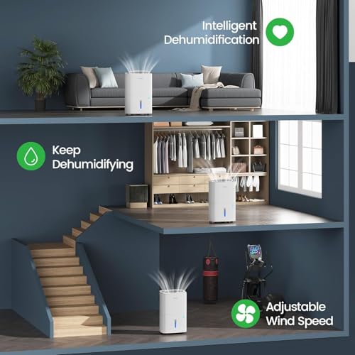 Waykar 6,500 Sq. Ft. 120 Pints 2025 Energy Star Dehumidifier for Home and Basement with Auto or Manual Drainage, Portable, Auto Defrost and Self-Drying, Ideal for Large Rooms by Waykar - Image 6