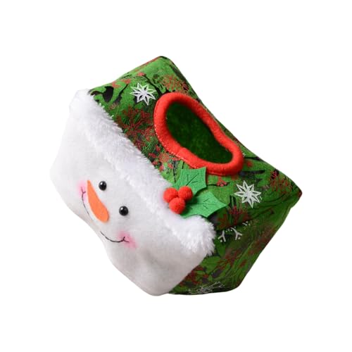 Boîte à mouchoirs de Noël festive pour comptoir de cuisine propre