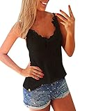 ❤️Dieser eleganter slim Vest kannst du an wärmeren Tagen als einfache Oberteil tragen oder locker unter deiner Shirt. Tops Damen Sommer ist sehr geeignet für Alltag, Party, Strand, Urlaub, Hochzeit, Rockabilly, Feierlichkeit, Abschlussfeier, Homecoming machen Ihnen charmant und Cool. Dies ist einfach, Ihre andere Kleidung passen.