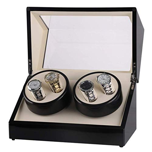 Boîte à moteur ultra silencieuse pour 4 montres automatiques sans bruit