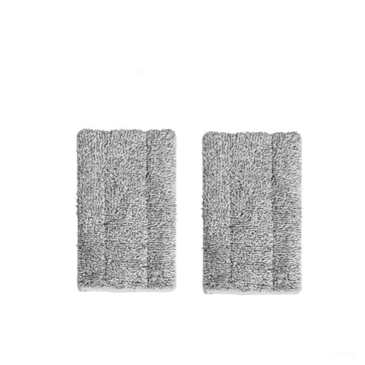 Japanese-Style Foldable Window Groove Cleaning Brush with Soft Cloth Head, Space-Saving Design for Kitchen, Bathroom, and Appliances – 19.8 x 9.5 x 8.5 cm, ABS Material, White/Gray
