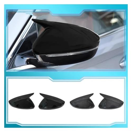 Coques de rétroviseurs Peugeot 2008 2020-2023 boîtier noir brillant