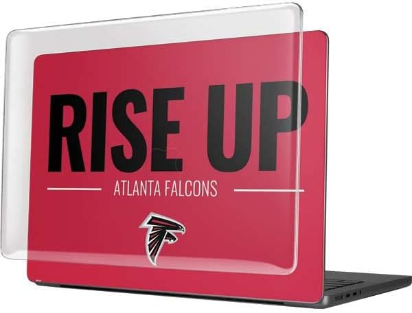 Skinit Case + Skin Compatible with MacBook Pro 14in (2021) - Officially Licensed NFL Atlanta Falcons Team Motto Design