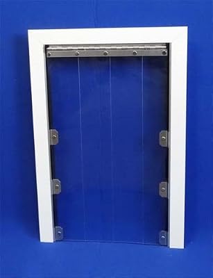 3-Sided Exterior Professional Kennel Dog Door (Custom Made)