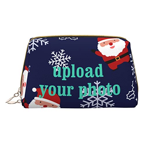 Bolsos de Maquillaje Personalizados con su Propio Logotipo de Nombre de diseño, Bolsos de Maquillaje Femeninos Personalizados, Bolsos de Maquillaje de Nombre Personalizado (Small) Cover