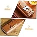PLAFOPE Men Pu Leather Cigar Travel Case Compact Cigar Holder Portable Storage Box Travel Humidor Case