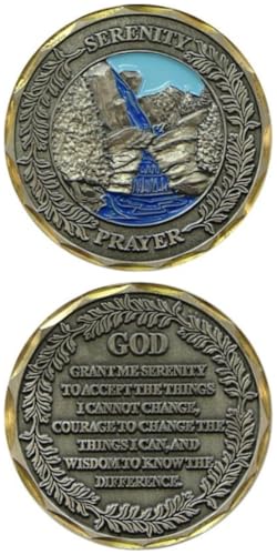 NEW Serenity Prayer Challenge Coin