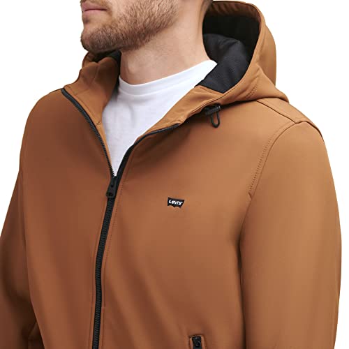 Levi's Men's Hooded Water Resistant Softshell Bomber Jacket4