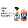 Turbine Soot Master- Aircraft Degreaser- Carbon and Exhaust Soot Remover for Aircraft- Desinged for Turboprop Aircraft- Aircraft Detailing- Created by Professional Aircraft Detailers-1 Gallon