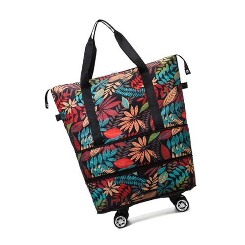 1. Bolsa de lona extensible resistente al agua con compartimentos para gimnasio, viajes y equipo al aire libre, prácticas bolsas de viaje resistentes al agua, Red, Mass Beauty