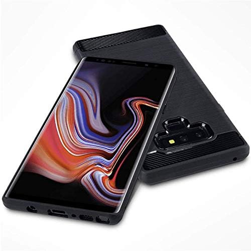 Image of Hybrid Carbon Fiber Back Case for Samsung Galaxy Note 9 (Black)