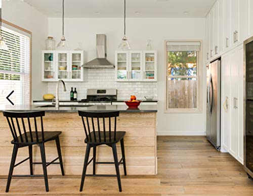 1-Light Vintage Edison Hanging Pendant Light, Yosoan Mini Funnel Flared Glass Clear Glass Shade For Kitchen Bathroom Porch Living Room Dinning Room Office Restaurants Hotels Bar Island (Brushed) #TOP4