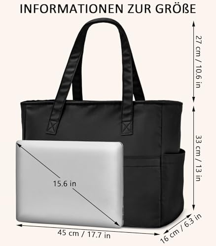 Sac à main étanche grand format pliable pour ordinateur 17" - 4