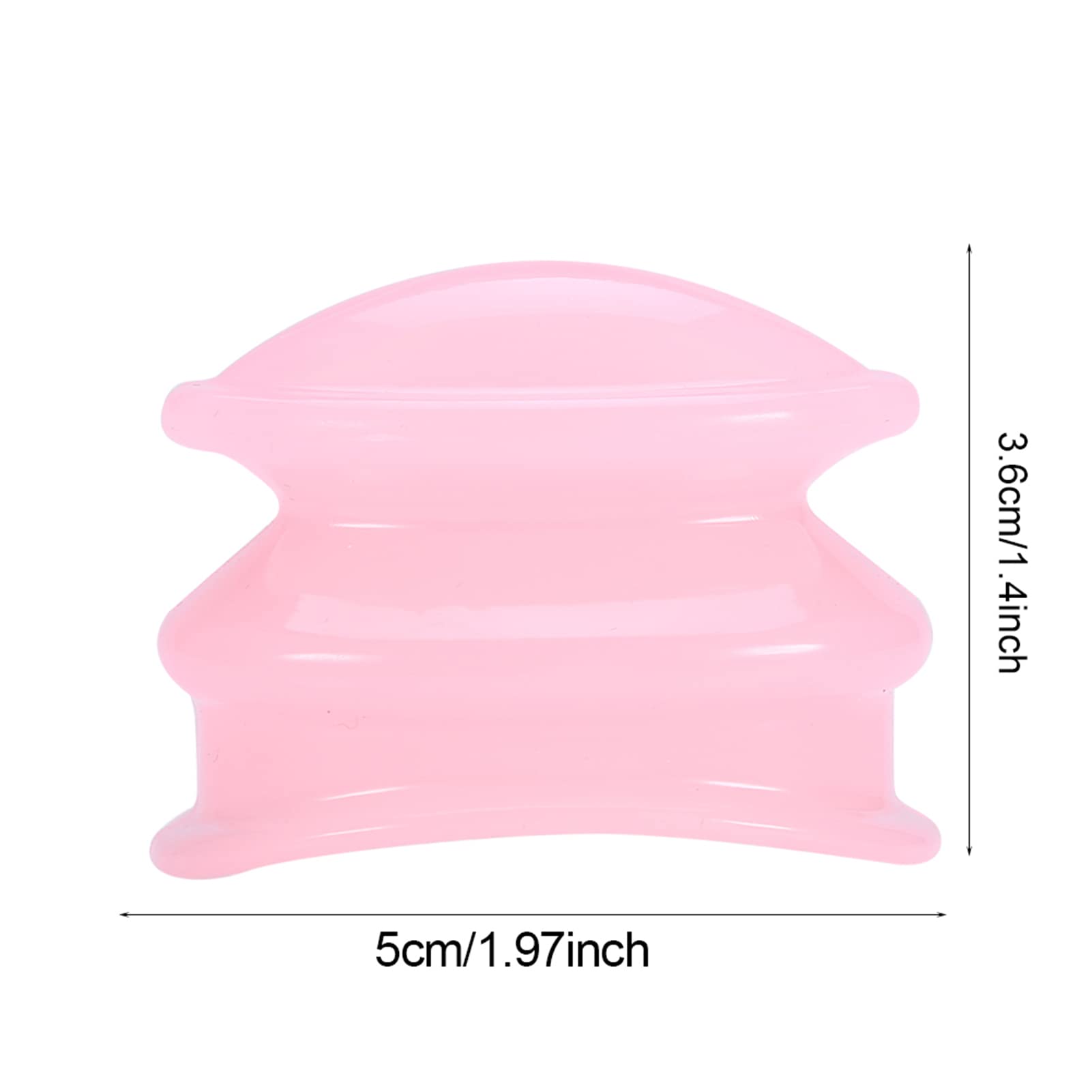 Lip Plumper Portátil Reutilizable Pink Maquillaje para Viajes y Hogar
