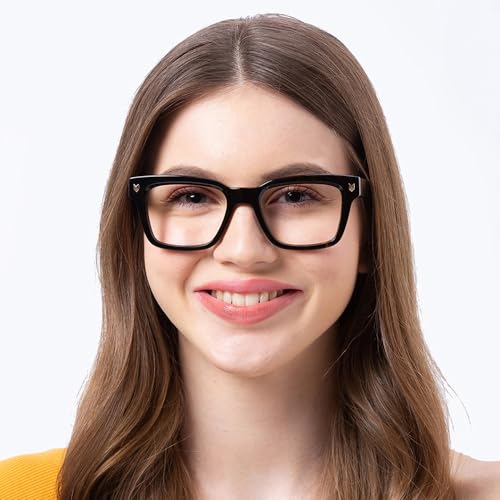 Image of Shisen Fox Okinawa Versatile Vintage Square Frames for eyeglasses | Stylish eyewear Crafted from Italian Acetate material | 52 MEDIUM Unisex Spectacle Eye frame with Demo lenses