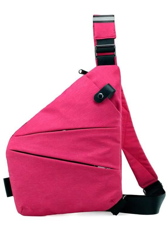 Sac bandoulière anti-vol avec compartiments cachés et tissu déperlant