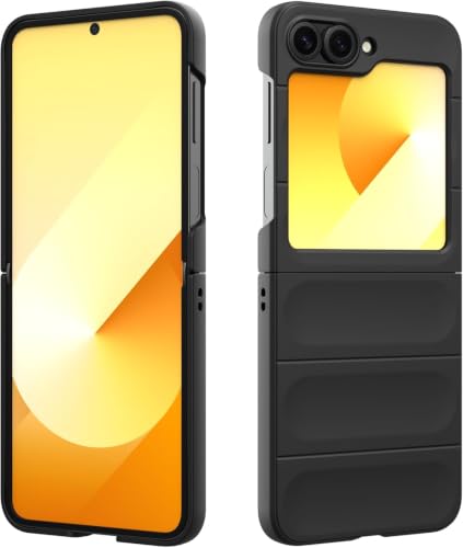Image of ShieldTech AirGuard Series Back Cover Case for Samsung Galaxy Z Flip6 5G | Microfiber Lining | Airbag Cushion Drop Protection | Silicone Cover Case - Black for Samsung Galaxy Z Flip6 / Flip 6 5G