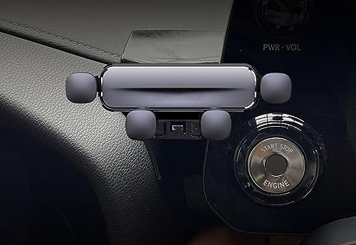 Support de téléphone voiture Lexus LX570 LX600 2022 rotatif 360 réglable rouge