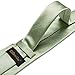 DiBanGu Light Green Tie for Men Satin Green Necktie and Pocket Square Cufflinks Sets Wedding Party