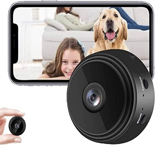 GenericMini Wireless Wifi Camera 1080p Full HD Home Security Cameras, With 6 Ir LED Lights, Micro Cam Video Audio Recorder Camcorder Night Vision and Smart Motion Detection Camera Clearance uk