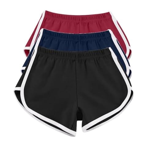 AMDOLE Women's Cotton Summer Running Shorts Cover