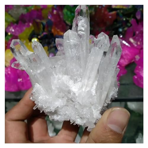 Apophyllite quartz stilbite SOYDAN | Solution minérale pour décorer un bureau vide