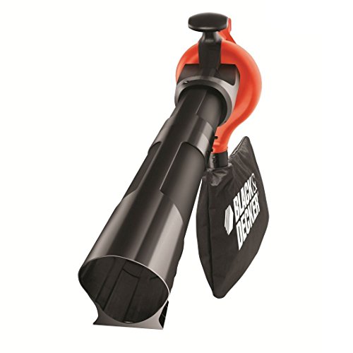 Soprador de folhas, Aspirador e triturador Black and Decker GW2200-QS - 2200 W e 35 Litros