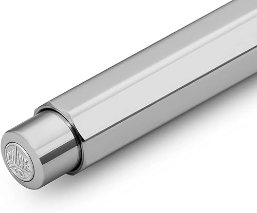 Miniatura 9 de Kaweco AL SPORT - Bolígrafo de gel I negro con punta redonda de 0.028 in, diseño clásico con bola de cerámica, rodillo de gel de aluminio de alta