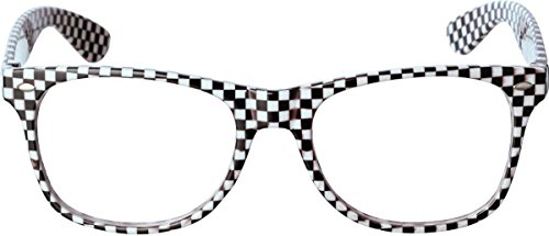 Preisvergleich Produktbild schwarz weiß karierte Brille