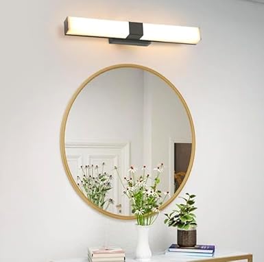 AA creative Lights Rectangular LED Mirror Bathroom Picture Wall Lamp for Bedroom, Dinning Area,Cafe - Night Wall Light Cool White Light