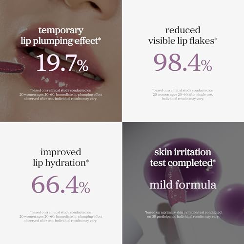 Image of NOONI Korean Lip Oil - Appleblacktea | Long-Lasting, Moisturizing, Plumping, Revitalizing for Dry Lips, Waterproof, No Peel Off, Hydrating Lip Stain, Stocking Stuffers, Teen Girl Gifts, 0.12 FL Oz