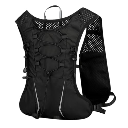 Gilet d'hydratation avec 4 poches et sac à dos d'eau respirant
