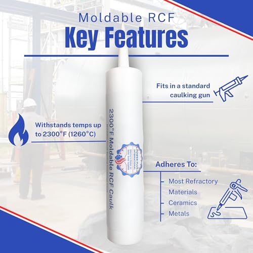 Sellador refractario moldeable hasta 2300°F miniatura 3