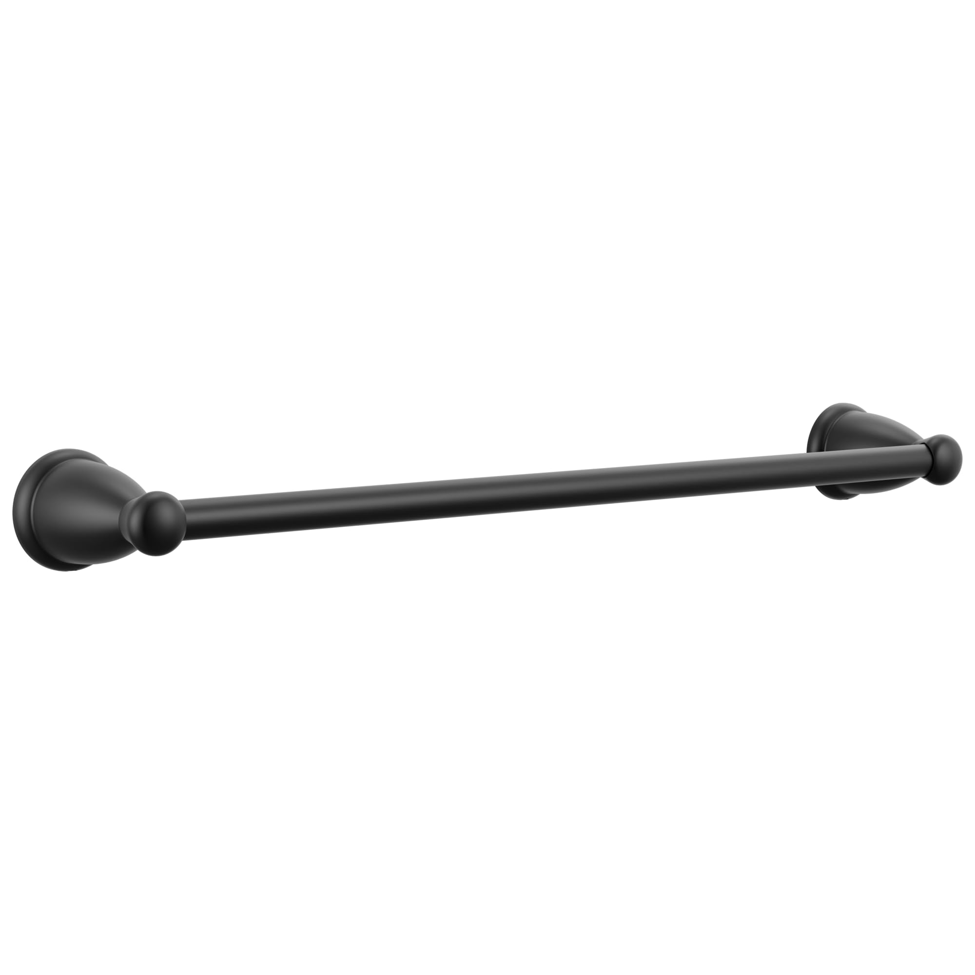 Delta Foundations 18 in. Wall Mount Towel Bar, Bathroom Accessory, Matte Black 71118-BL