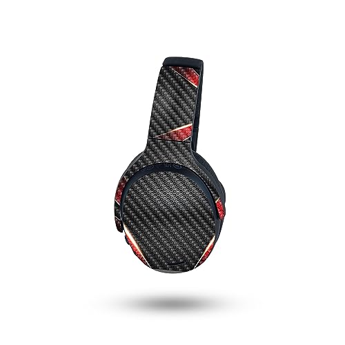 Image of MightySkins Carbon Fiber Skin Compatible with Skullcandy Crusher ANC 2 - Hex Rays | Protective, Durable Textured Carbon Fiber Finish | Easy to Apply, Remove, and Change Styles