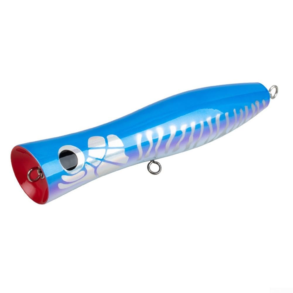 Wooden Sea Fishing Popper 21.9cm Big Game Lure(C2)