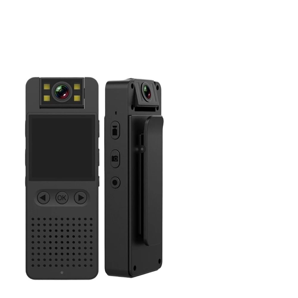 CVFRDD A22 Police Body Camera 1080P DVR Security Cam 2 Inch Screen Night Vision Law Enforcement Video Recorder Wearable Mini Camcorder