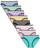 Finihen Teen Girls Bikini Underwear For Big Girls Cotton Panties Multipacks Size 10