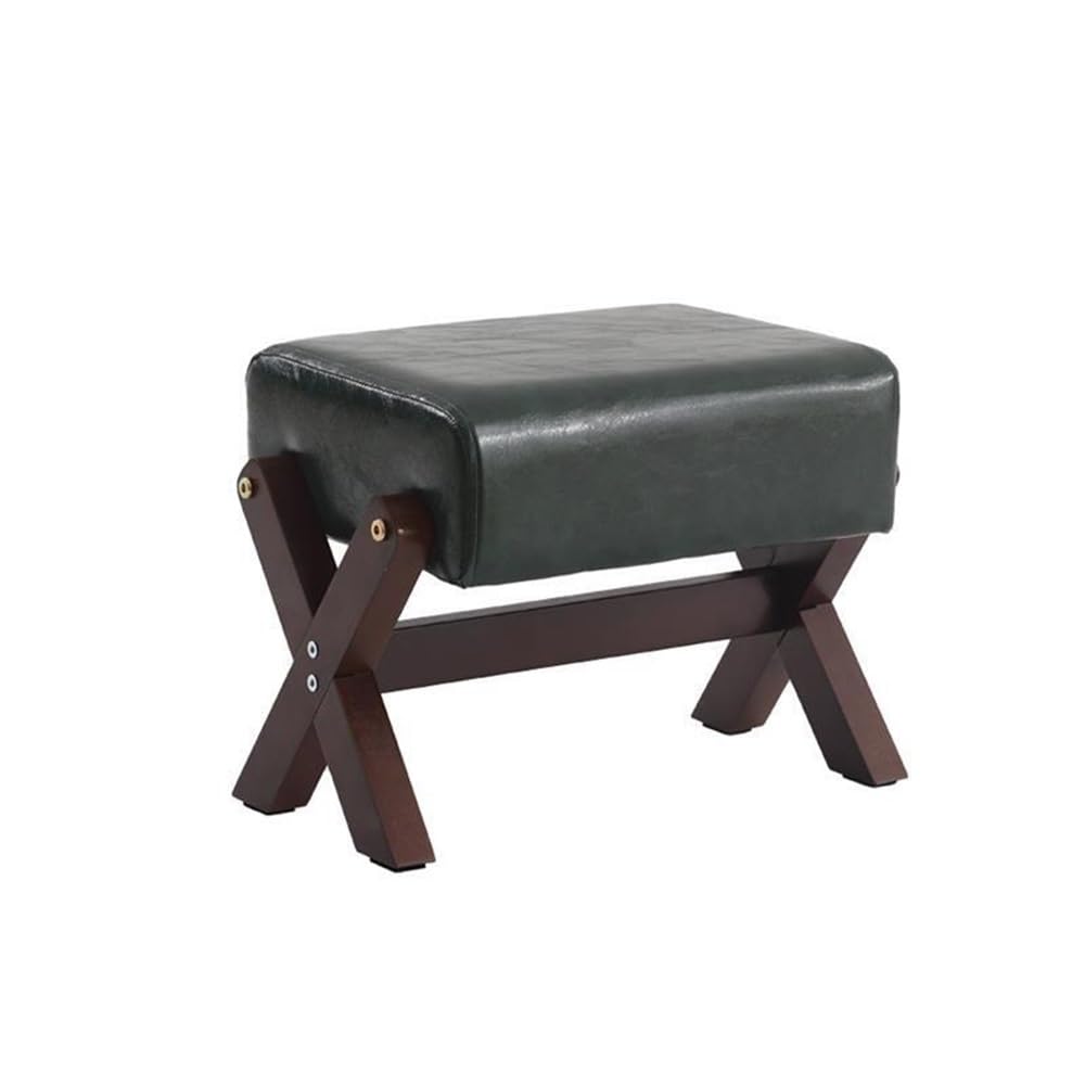 MYUYEE Shoe Bench Entryway- Solid Wood Small Stool Entry Doorway Shoe Changing Stool Living Room Sofa Footstool