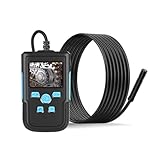 YXINHONGYUE 5m, Tragbares Auto Motor wasserdichtes Endoskop 5,5 mm Industriekanalschlange Endoskop Kamera mit 8LED für die Heimwandrohr Automotive zu Hause