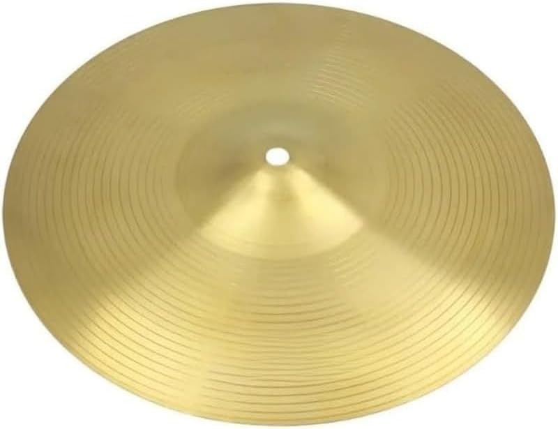 Brass Drum Cymbal Set Splash Crash Ride Hi Hat Cymbals Multiple Sizes 8 10 12 14 16 18 20 Inch for Drum Kit Bright Tone Durable Percussion for Practice Studio Performance