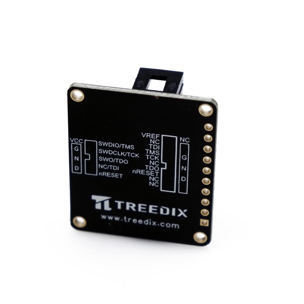 Treedix 2 adattatori per cavi JTAG a SWD, compatibili con JTAGulator e SEGGER J-Link, 2 x 10 (2,54 mm) a 2 x 5 (1,27 mm), scheda madre Mini-ITX