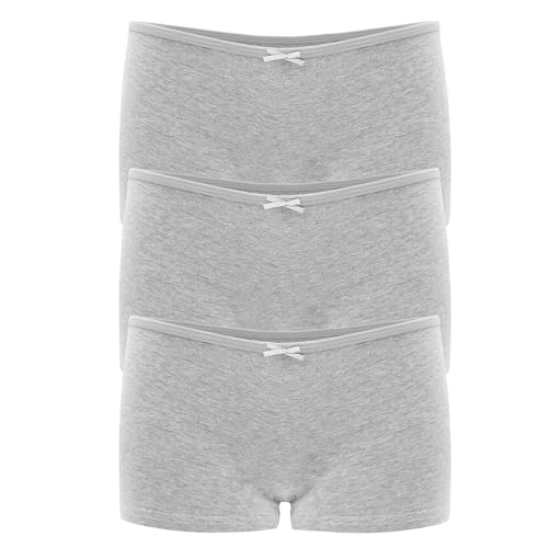 Image of Allxwek Womens Cotton Underwear Boy Shorts for Women Stretch Comfort Boxer Briefs Ladies Knot Panties 3 /6 3901
